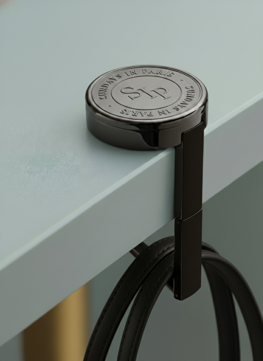 Black Purse Hook Sundays in Paris | Bag Hanger