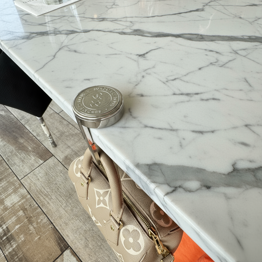 rose gold purse hook